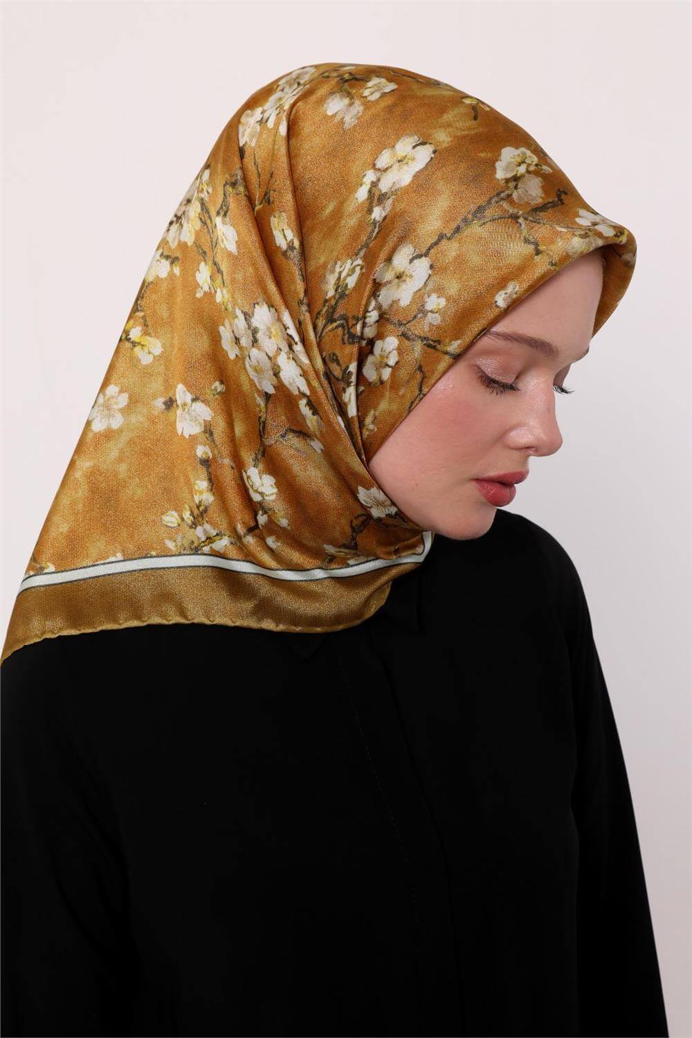 LEVİDOR KRİSTAL 1426 HARDAL EŞARP