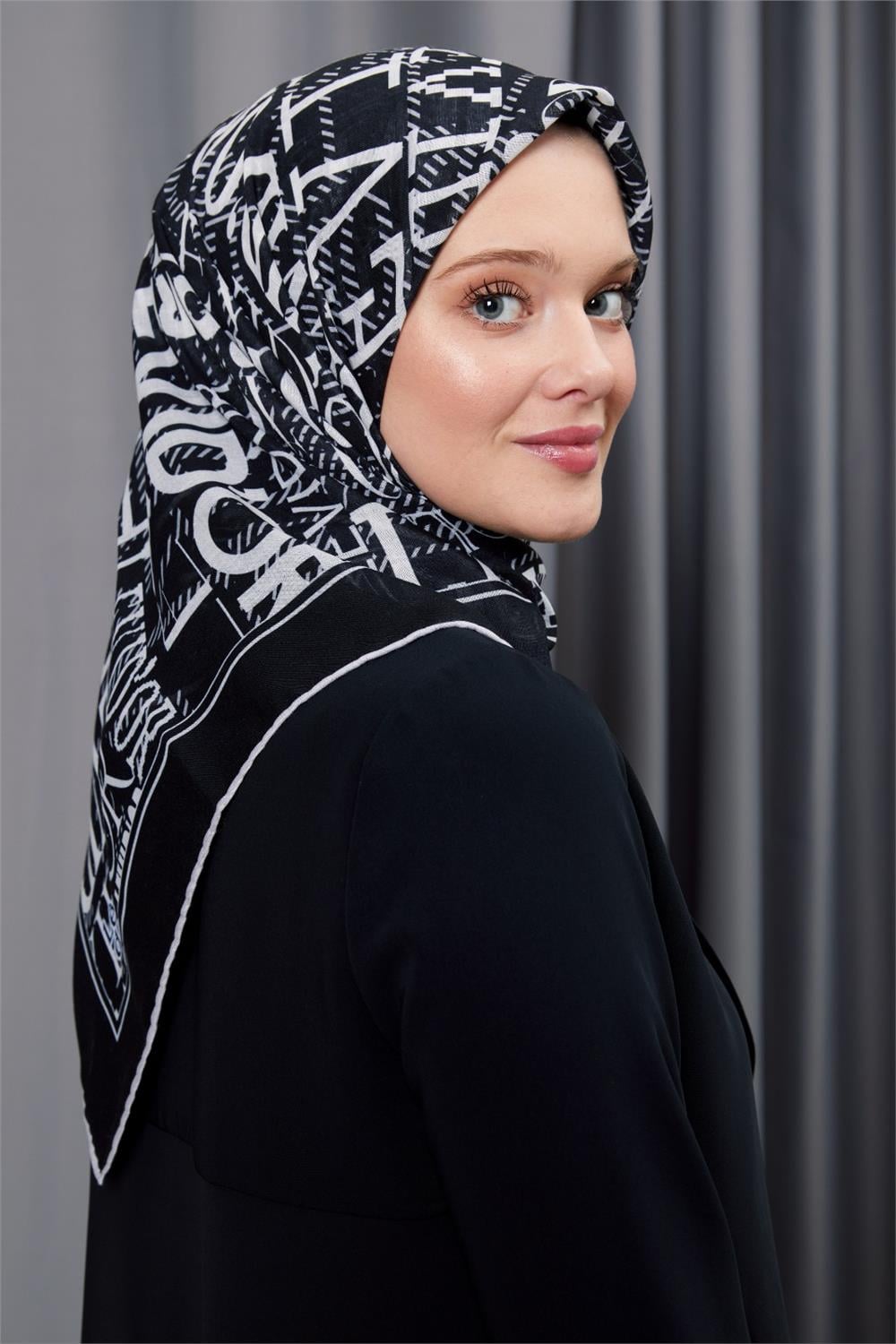 LEVİDOR SOFT 17489 SİYAH EŞARP