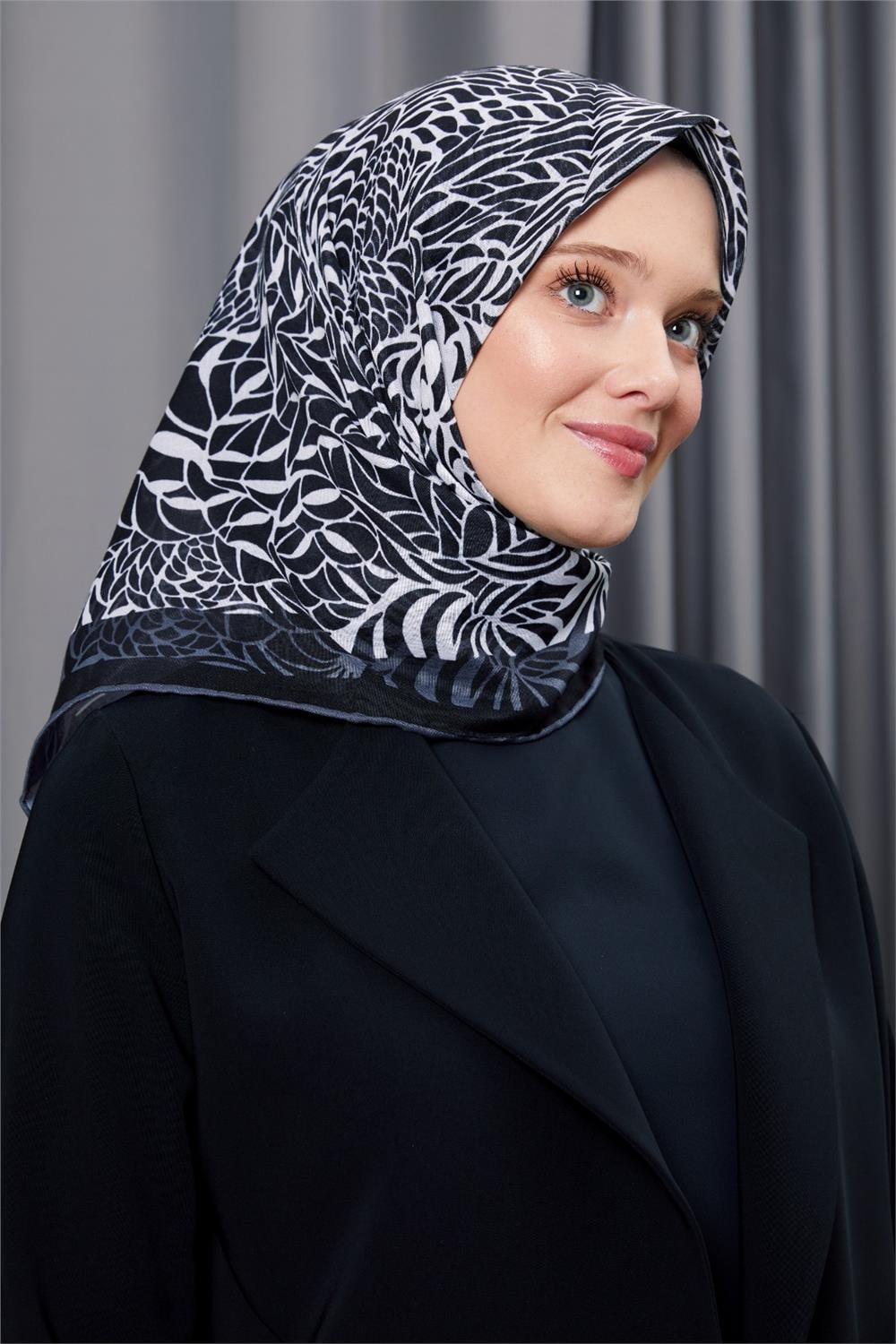 LEVİDOR SOFT 17489 SİYAH EŞARP