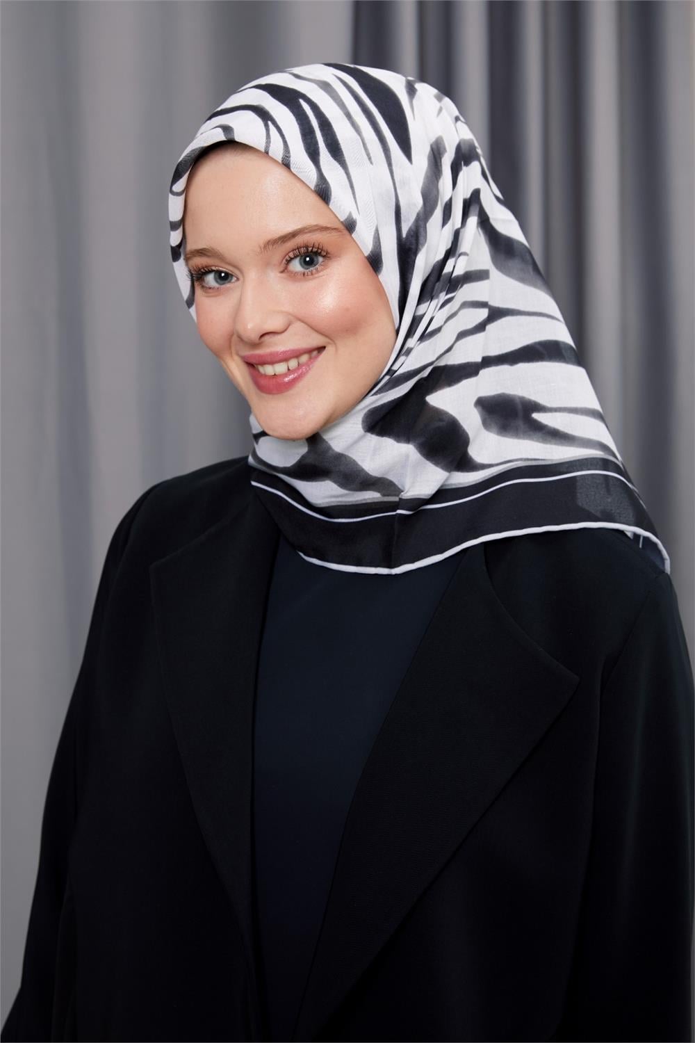 LEVİDOR SOFT 17489 SİYAH EŞARP