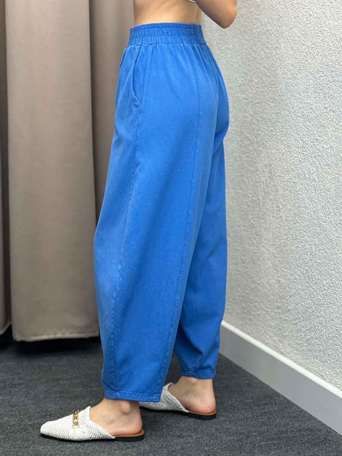 Alaaddin Saks Keten Gabardin Şalvar