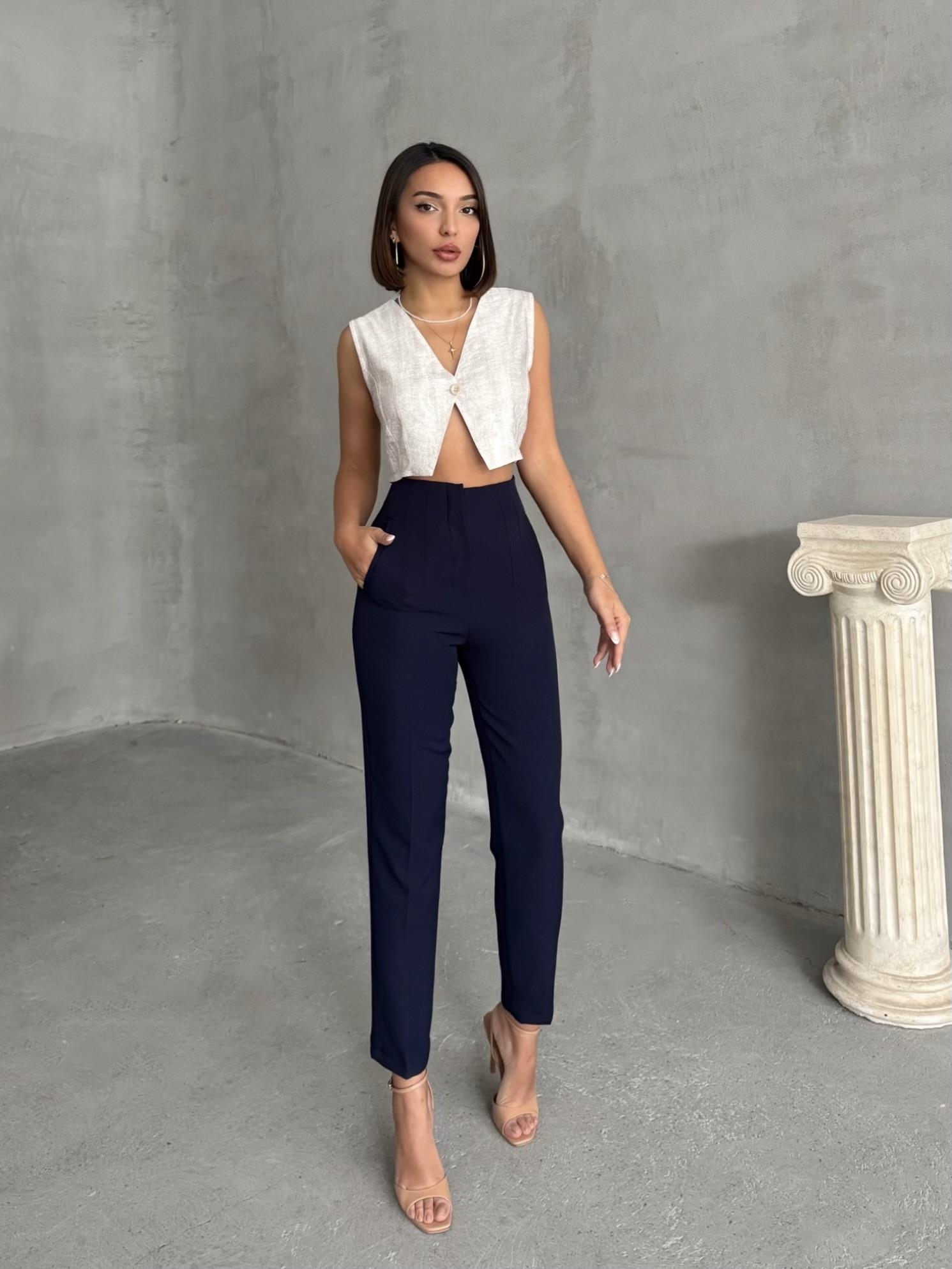 ATLAS KUMAŞ MARKA MUADİLİ FLOTALI PANTOLON LACİVERT