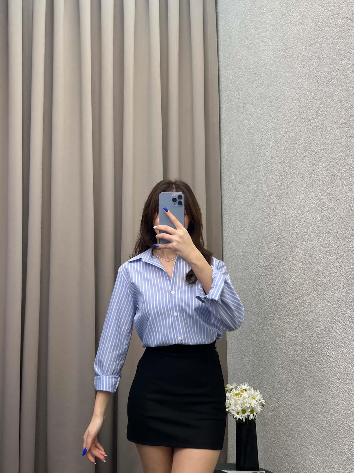 Clasic Çizgili Gömlek