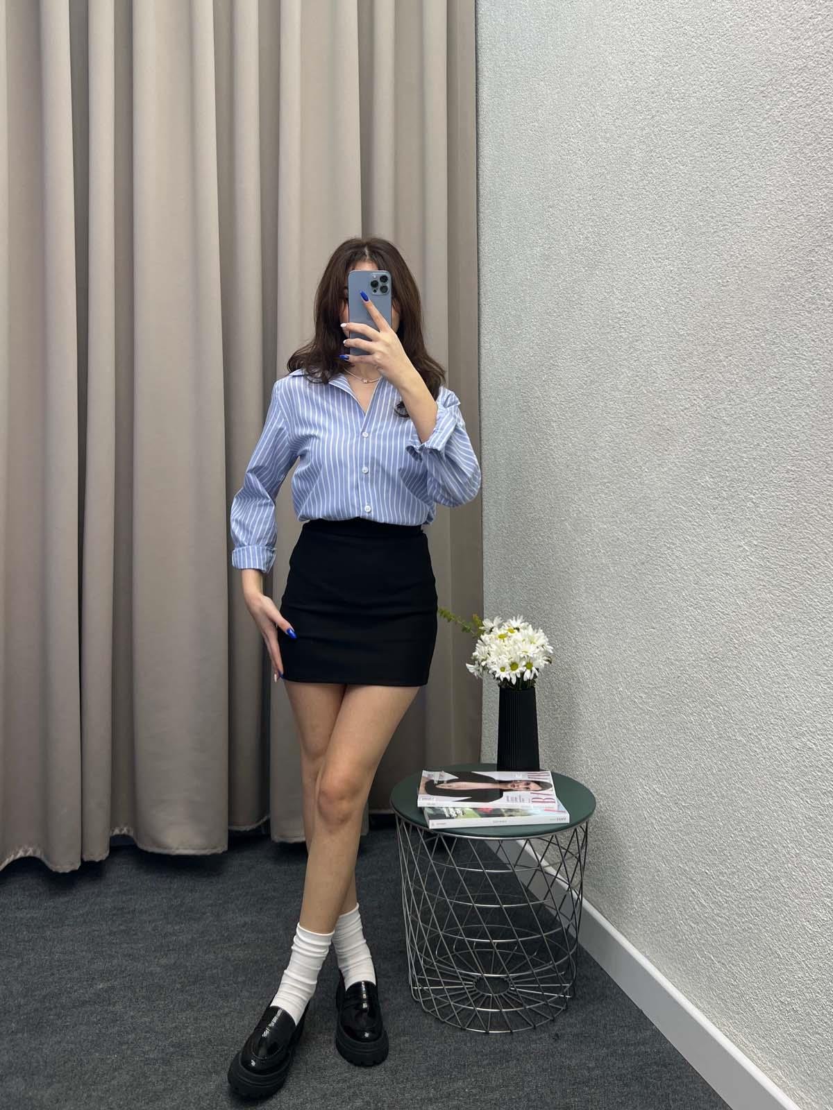 Clasic Çizgili Gömlek