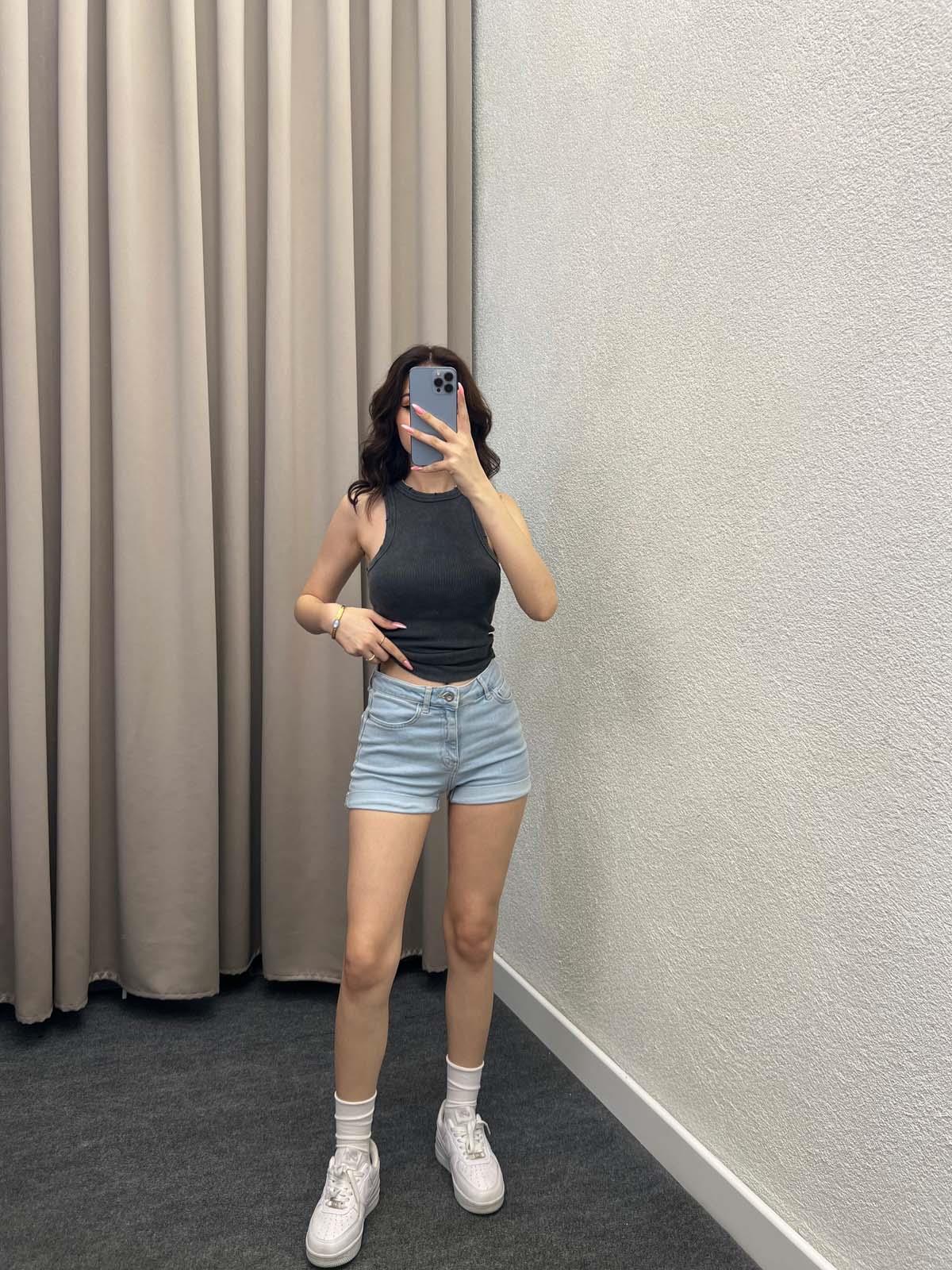 Eskitmeli Kesik Füme Atlet