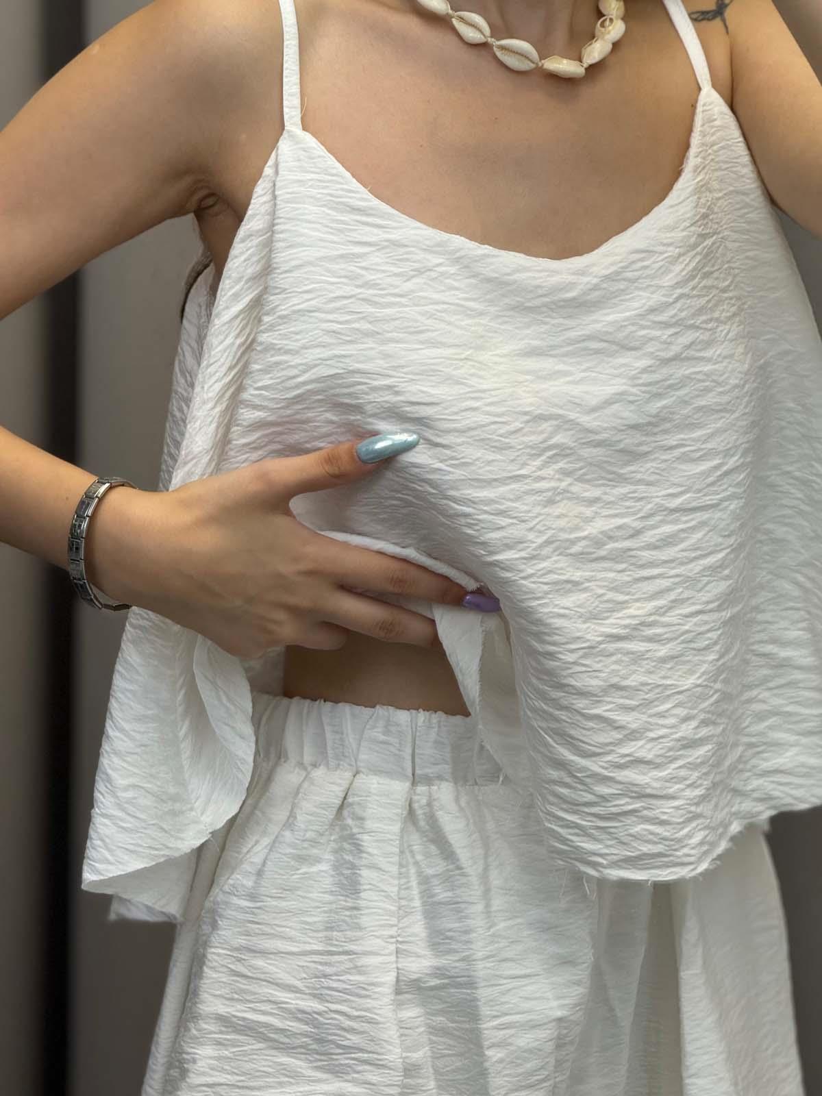 Jase Beyaz Tensel Takım