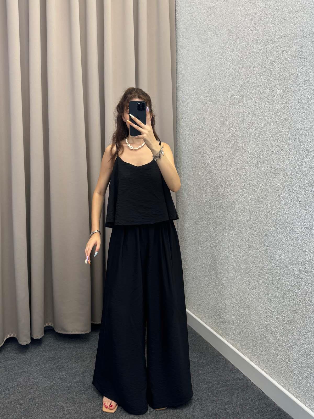 Jase Siyah Tensel Takım