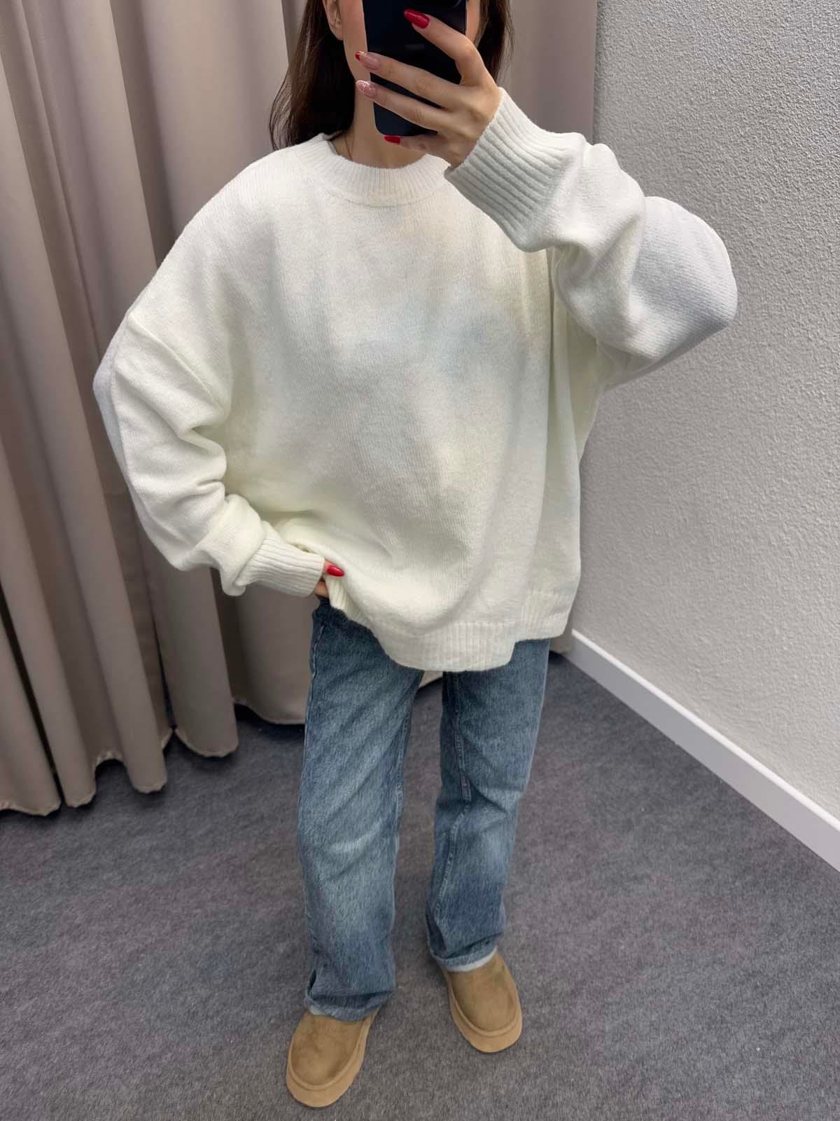 Massimo Dutti  Krem Kazak