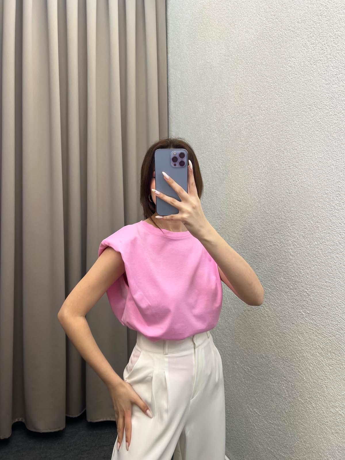 Massimo Pembe Vatkalı Tshirt