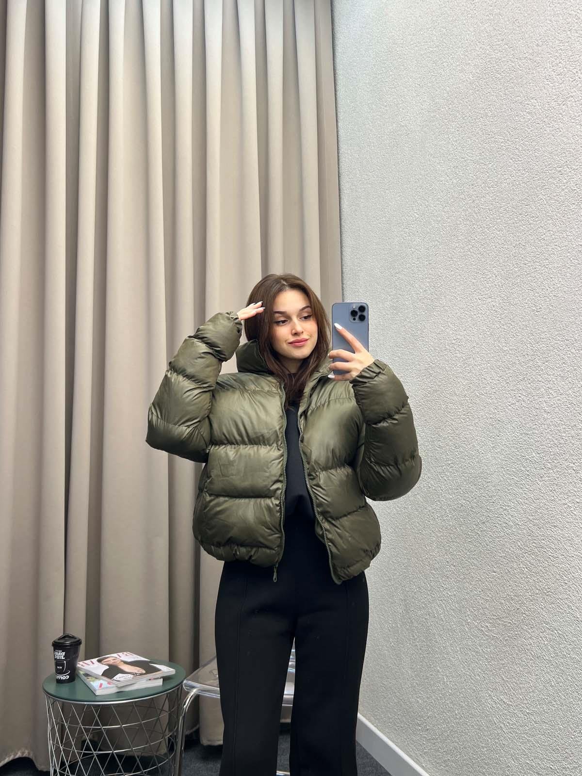 Olivia Haki Şişme Mont