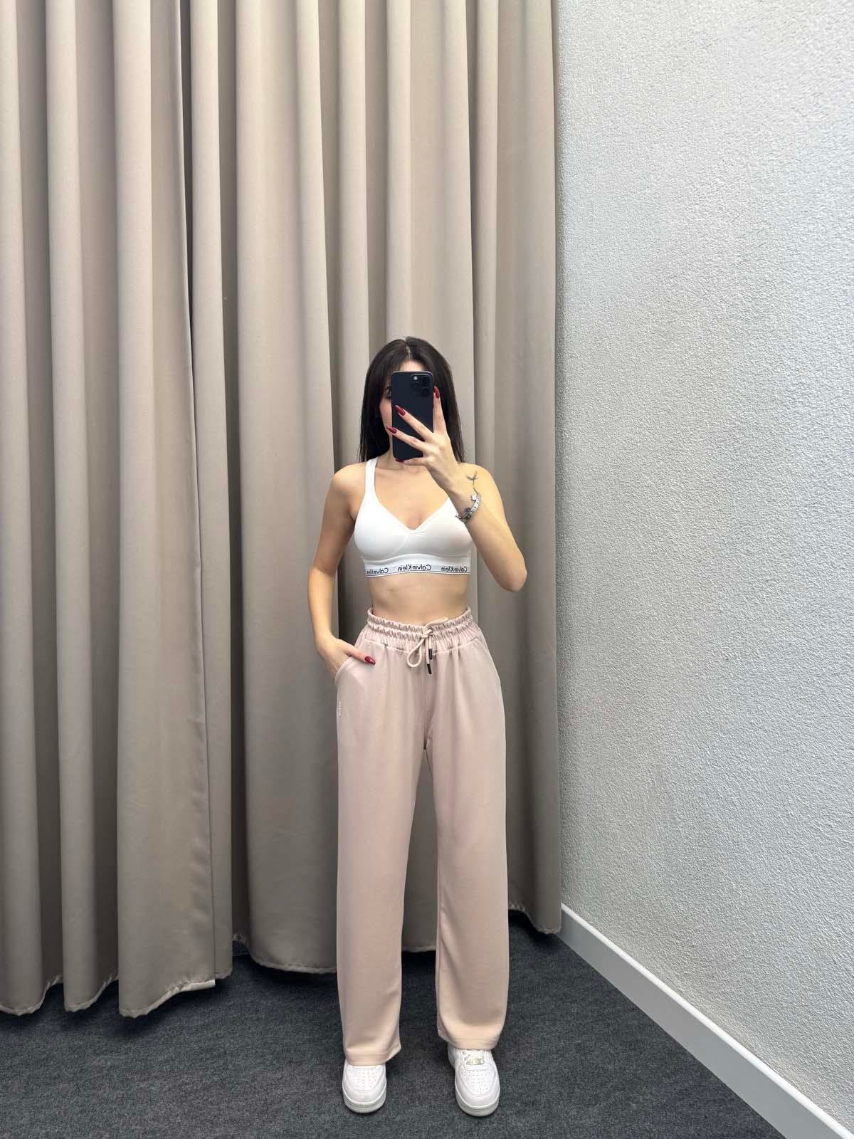 Oys Bej Modal Palazzo Eşofman Altı