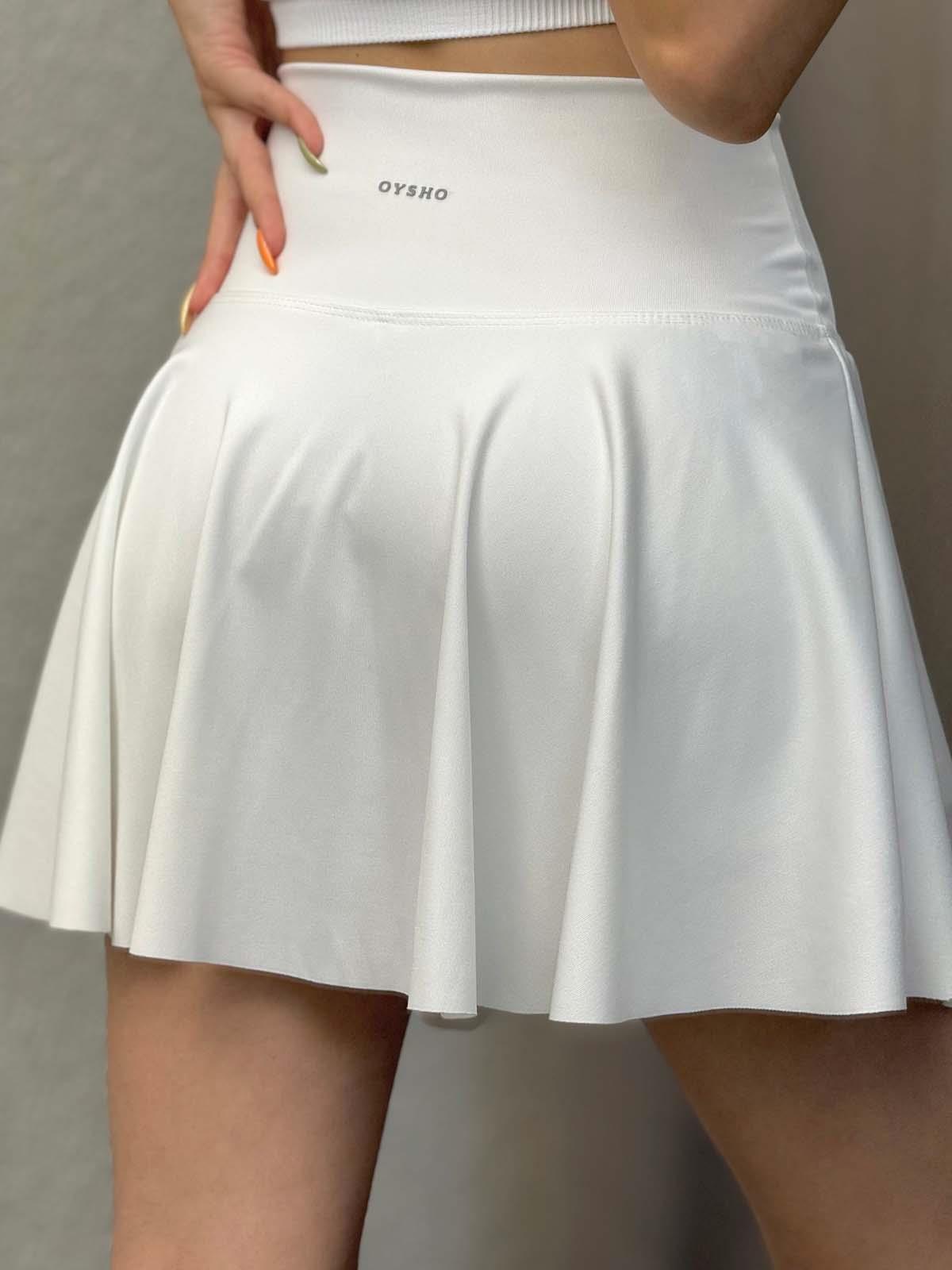 Oysh Beyaz Şort Etek