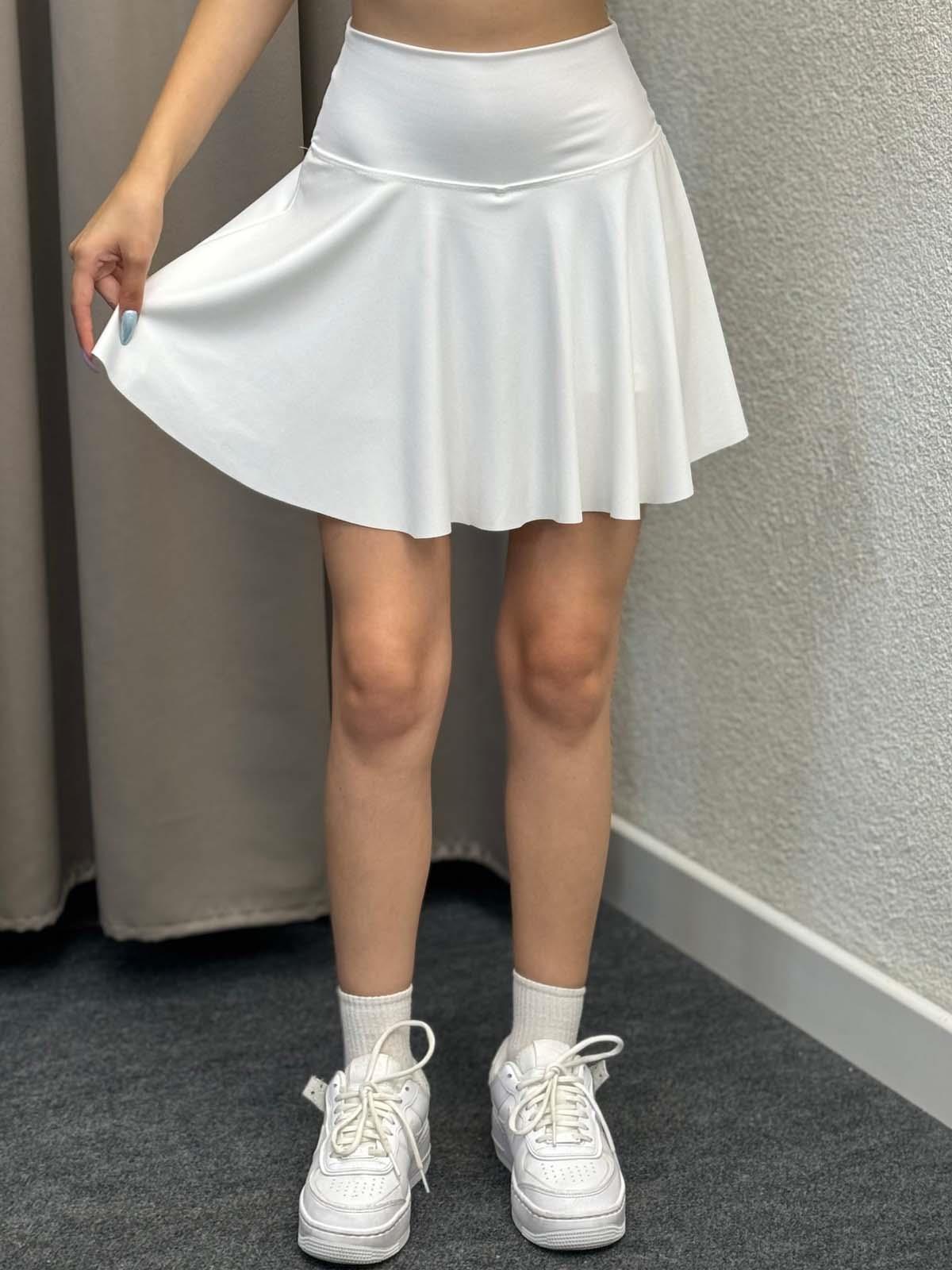 Oysh Beyaz Şort Etek