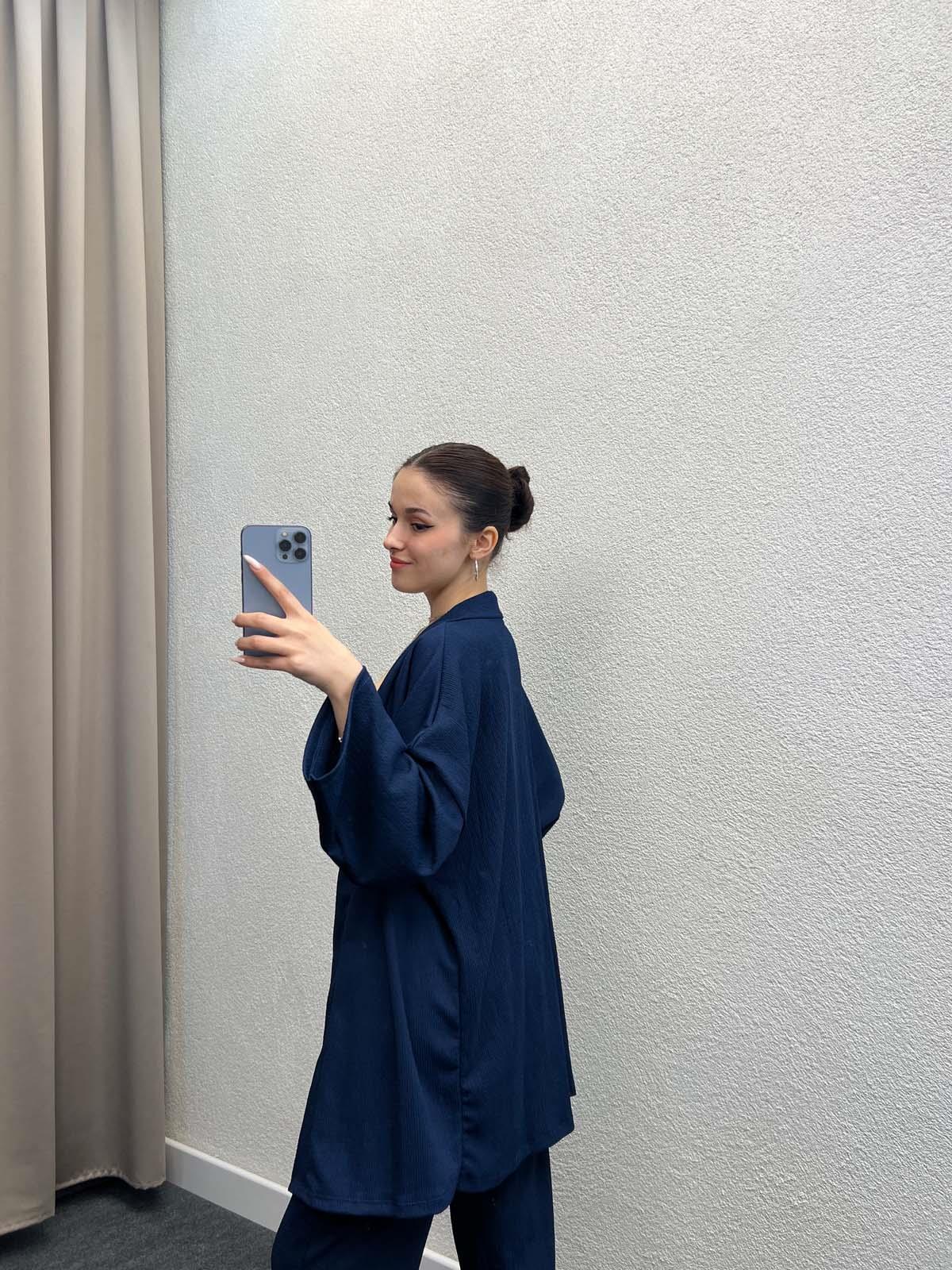 Pena Lacivet Gofre Kimono Takım