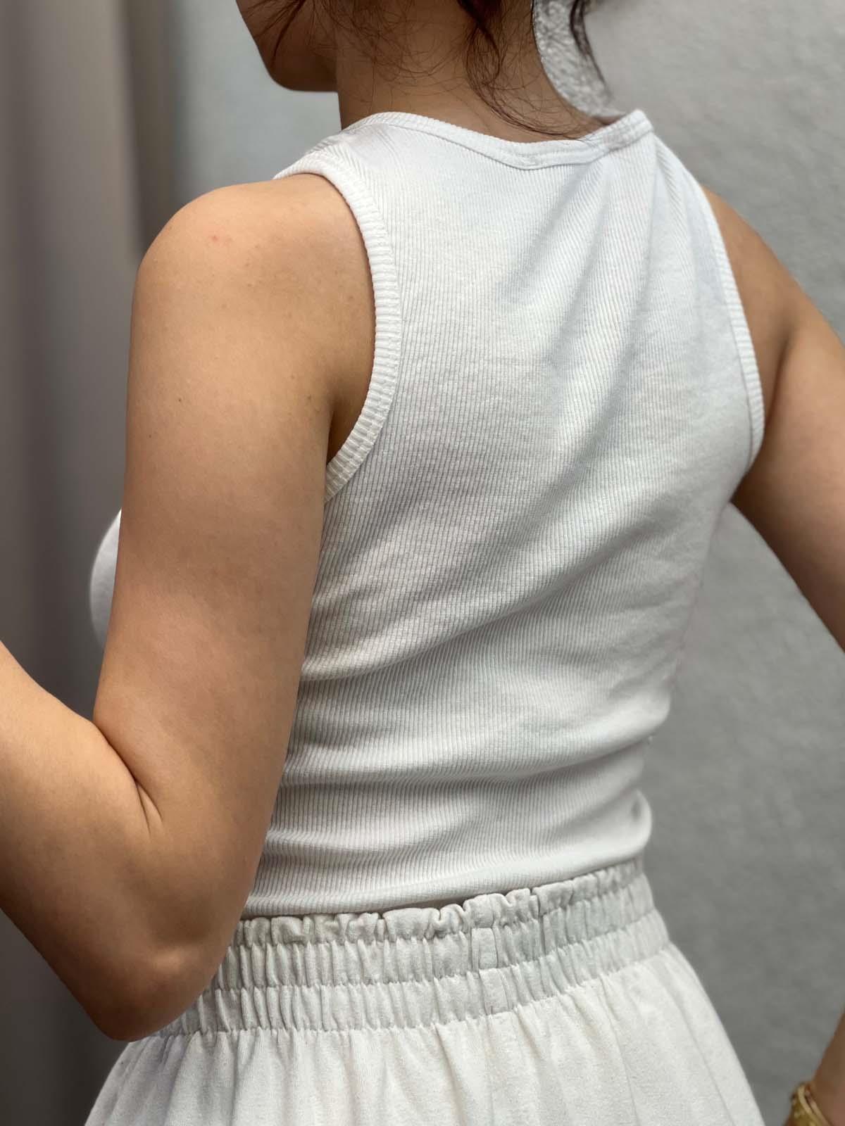 Premium Doku Beyaz Fitilli Atlet