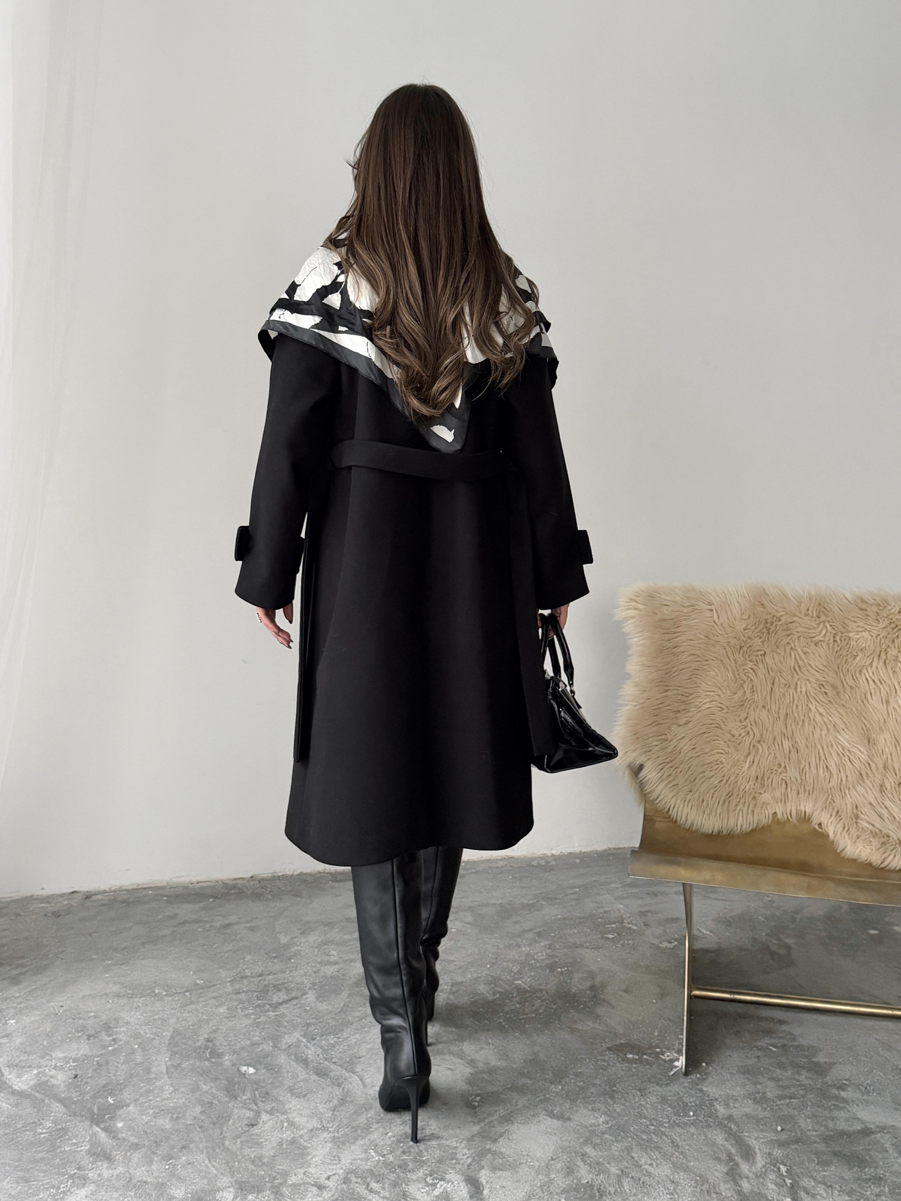 PREMİUM KALİTE MARKA MUADİLİ  KAŞE KABAN SİYAH