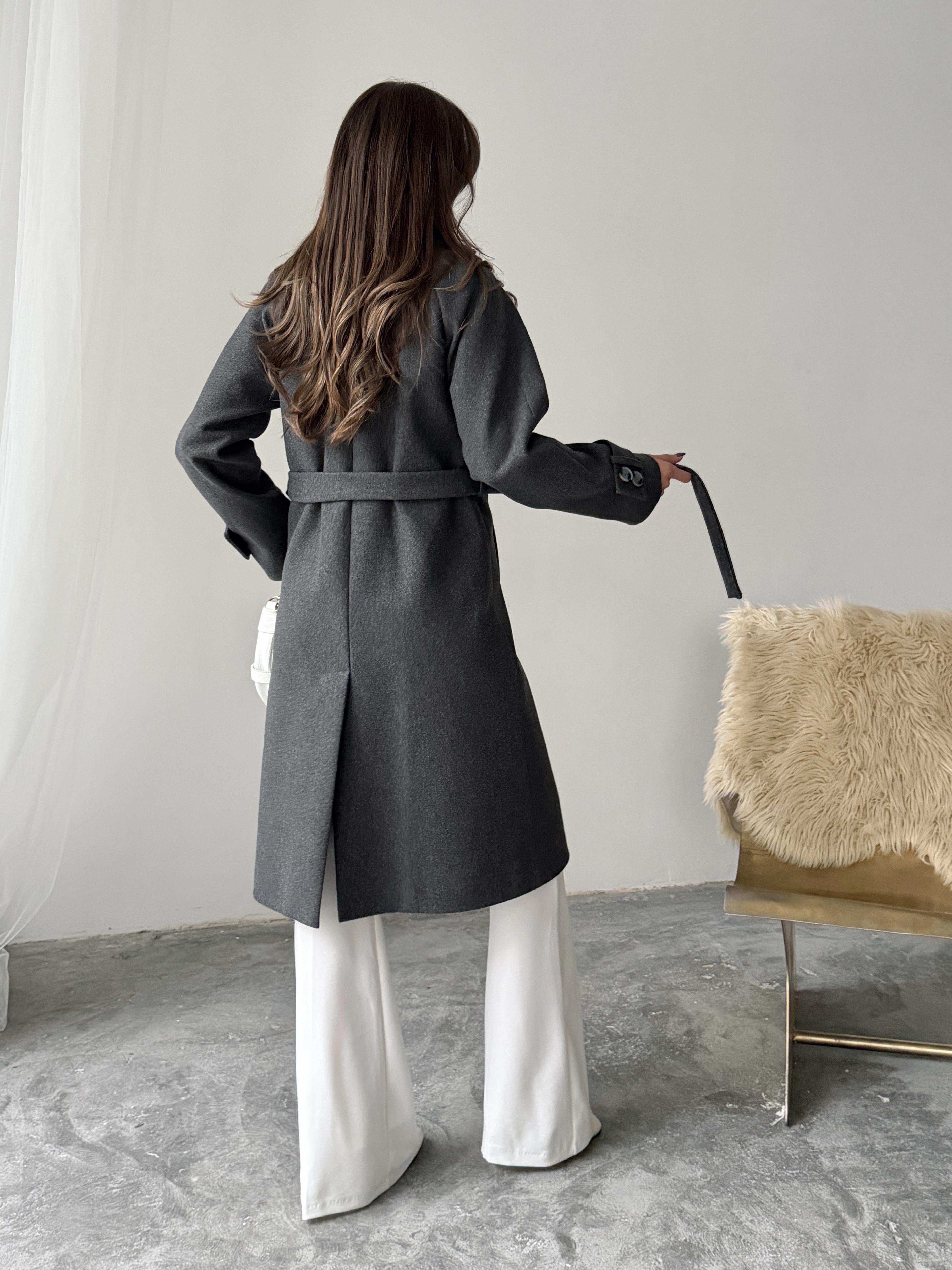 PREMIUM KALİTE MARKA MUADİLİ KAŞE KABAN ANTRASİT