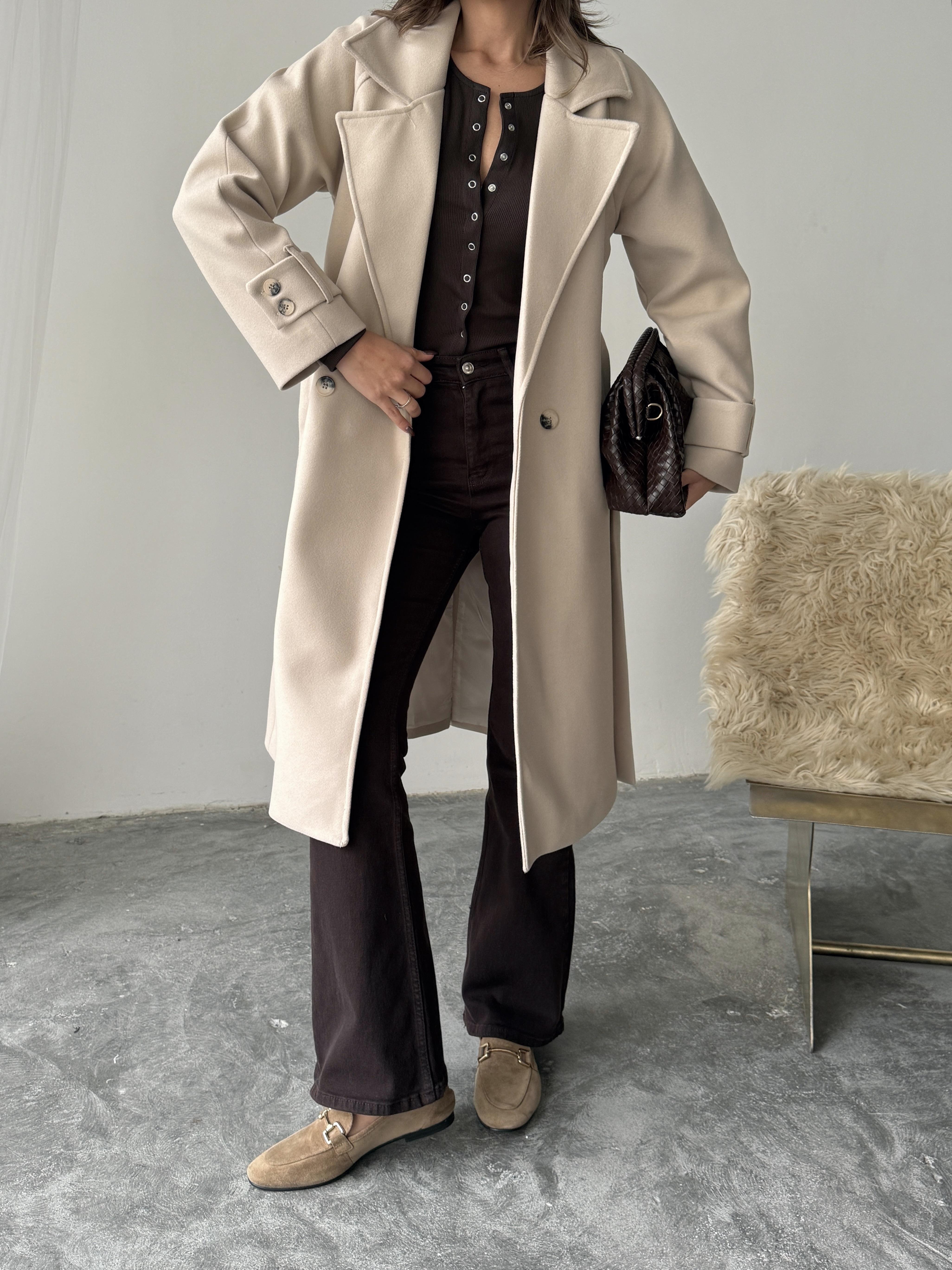 PREMIUM KALİTE MARKA MUADİLİ KAŞE KABAN BEJ