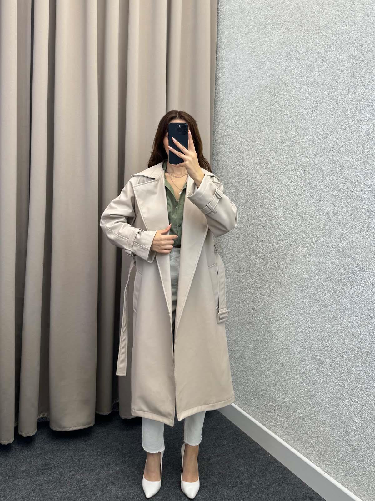 Smith Bej Deri Trençkot