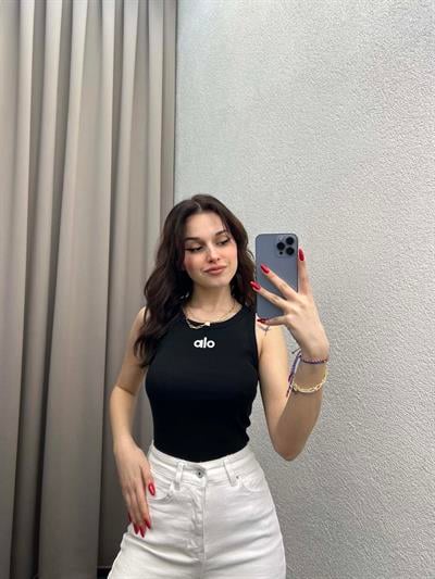 Alo Halter Yaka Siyah Atlet