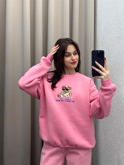 Bear Pudra Basic Sweatshirt