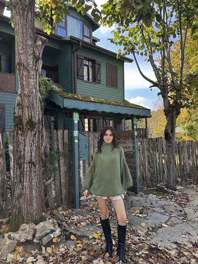 Beay Balon Kol Boğazlı Mint Kazak