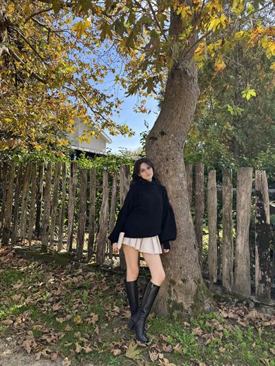 Beay Balon Kol Boğazlı Siyah Kazak