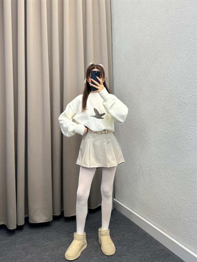 Bymn Plus Yumoş Kuşlu Kazak