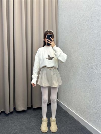 Bymn Plus Yumoş Kuşlu Kazak