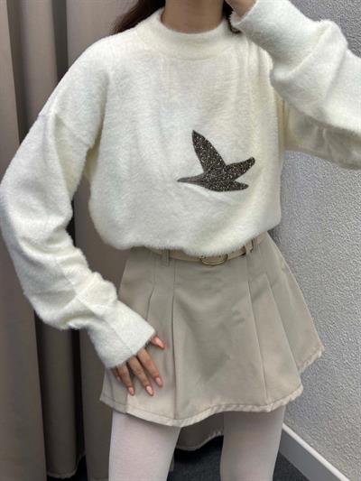 Bymn Plus Yumoş Kuşlu Kazak