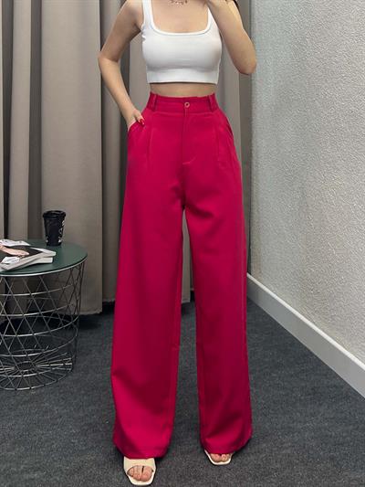 Chicago Fuşya Palazzo Pantolon