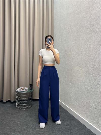 Chicago Mavi Palazzo Pantolon