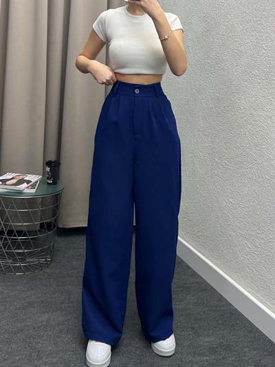 Chicago Mavi Palazzo Pantolon