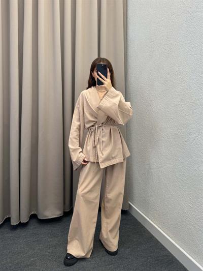 Danilo Keten Bej Kimono Takım