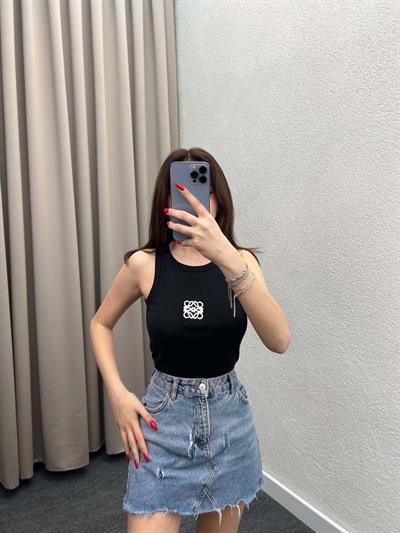 Dem Halter Yaka Siyah Atlet