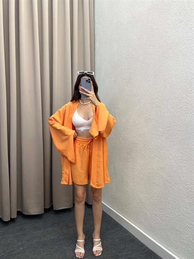 Ello Keten Turuncu Kimono Takım