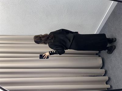 ETEKLİ KOL DÜĞMELİ TRİKO TAKIM SİYAH