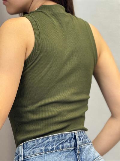 Gems Halter Yaka Haki Atlet