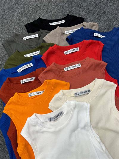 Gems Halter Yaka Siyah Atlet