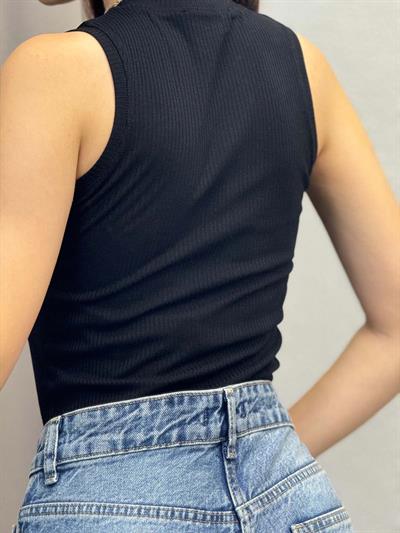 Gems Halter Yaka Siyah Atlet