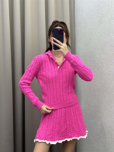 Heide Pembe Triko Takım