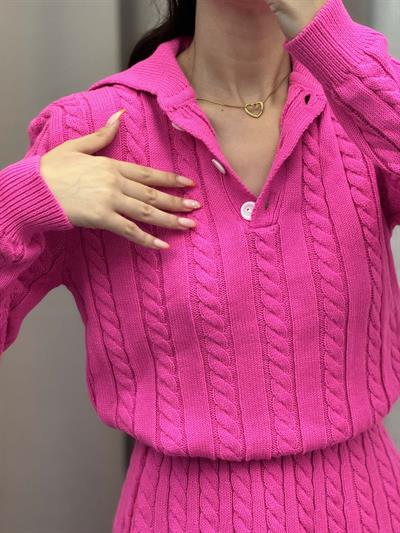 Heide Pembe Triko Takım