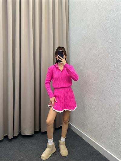 Heide Pembe Triko Takım