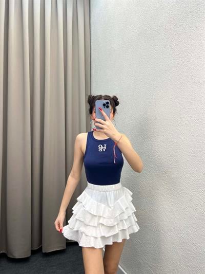 Love Halter Yaka Lacivert Atlet