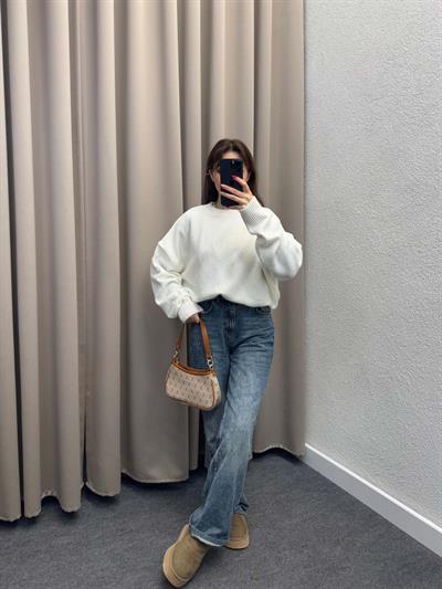 Massimo Dutti  Krem Kazak