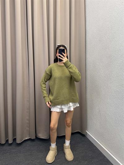 Massimo Dutti Model Haki Kazak