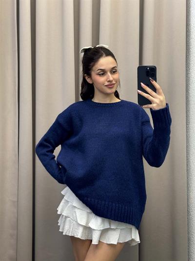 Massimo Dutti Model Lacivert Kazak