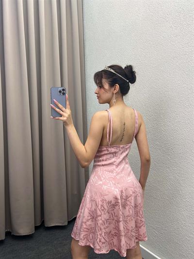 Milano Pembe Elbise