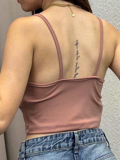 Moon Askılı Pudra Crop