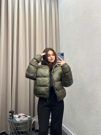 Olivia Haki Şişme Mont